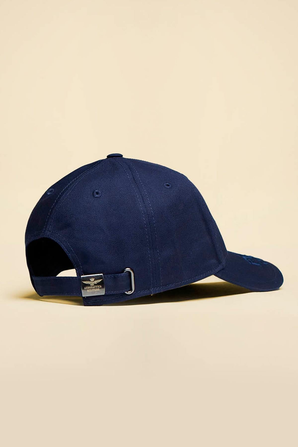 Cappellino Uomo Aeronautica Militare HA1251UCT02261 08184 BLU NAVY — vista 3