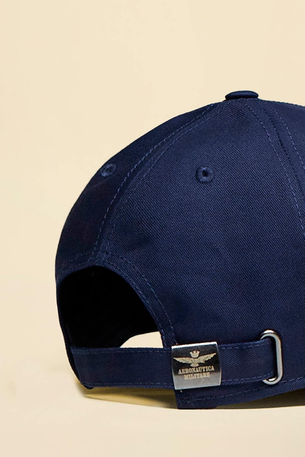 Cappellino Uomo Aeronautica Militare HA1251UCT02261 08184 BLU NAVY — vista 4