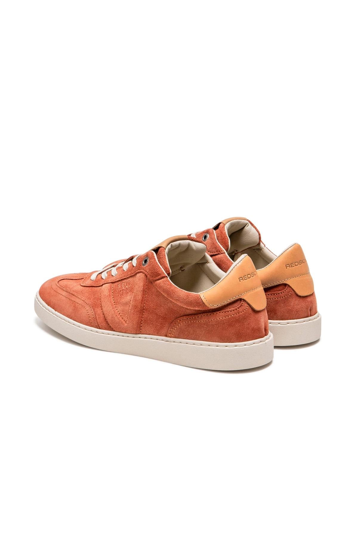 Scarpe Da Ginnastica In Pelle Uomo Redskins QUADRA BRIQUE — vista 2