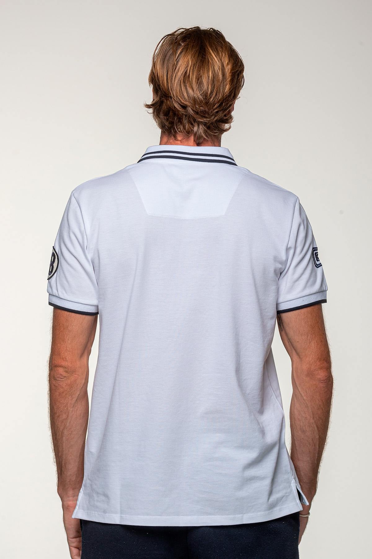 Polo Uomo Carroll Shelby POLO FARMER BLANC — vista 2