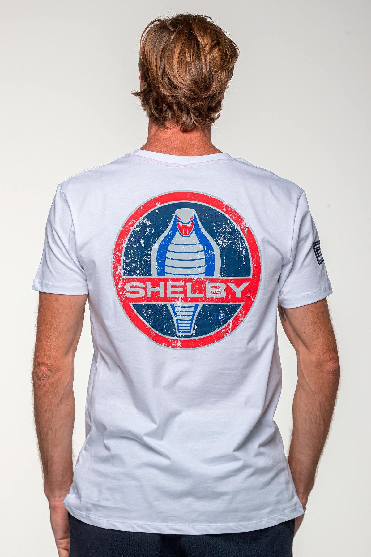 T-shirt Uomo Carroll Shelby TEE SHIRT 1966 BLANC — vista 2