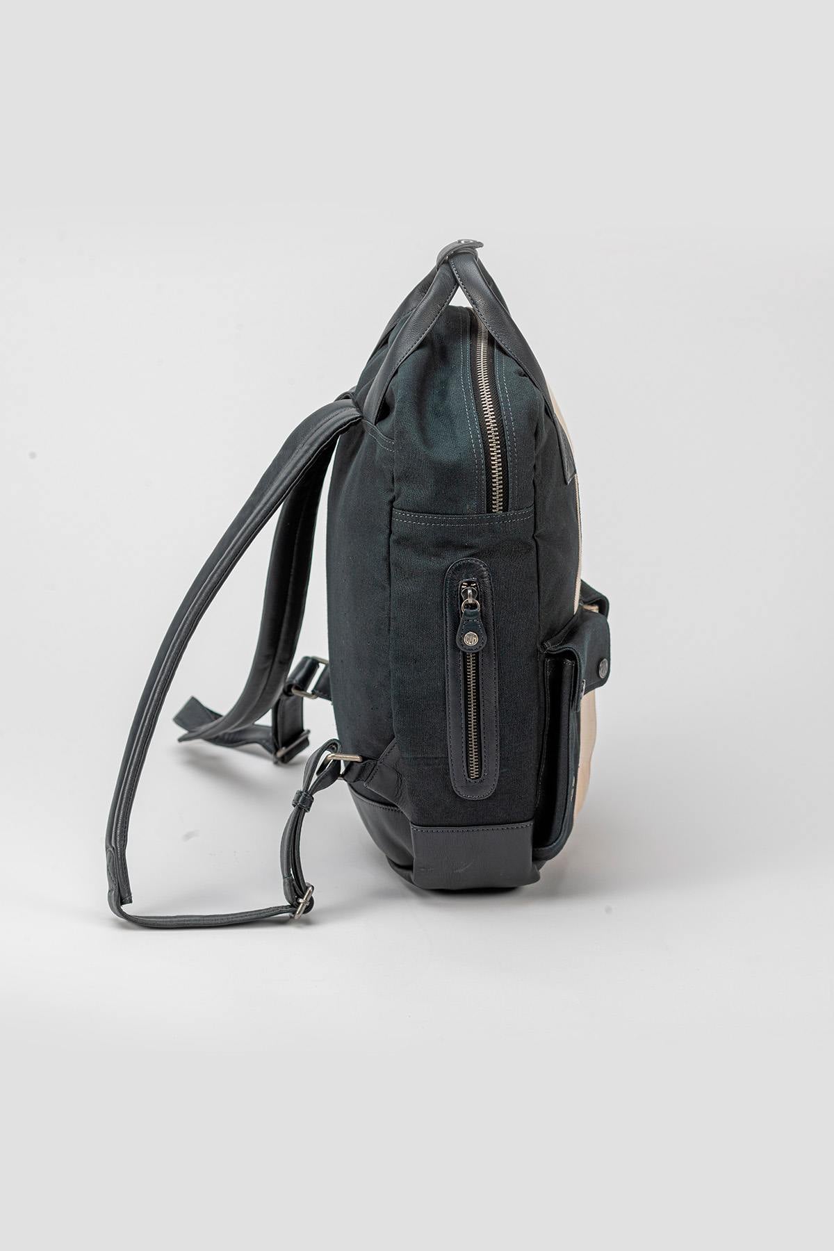 Bolsos Hombre Carroll Shelby GT40 CANVAS BACKPACK NAVY — vista 4