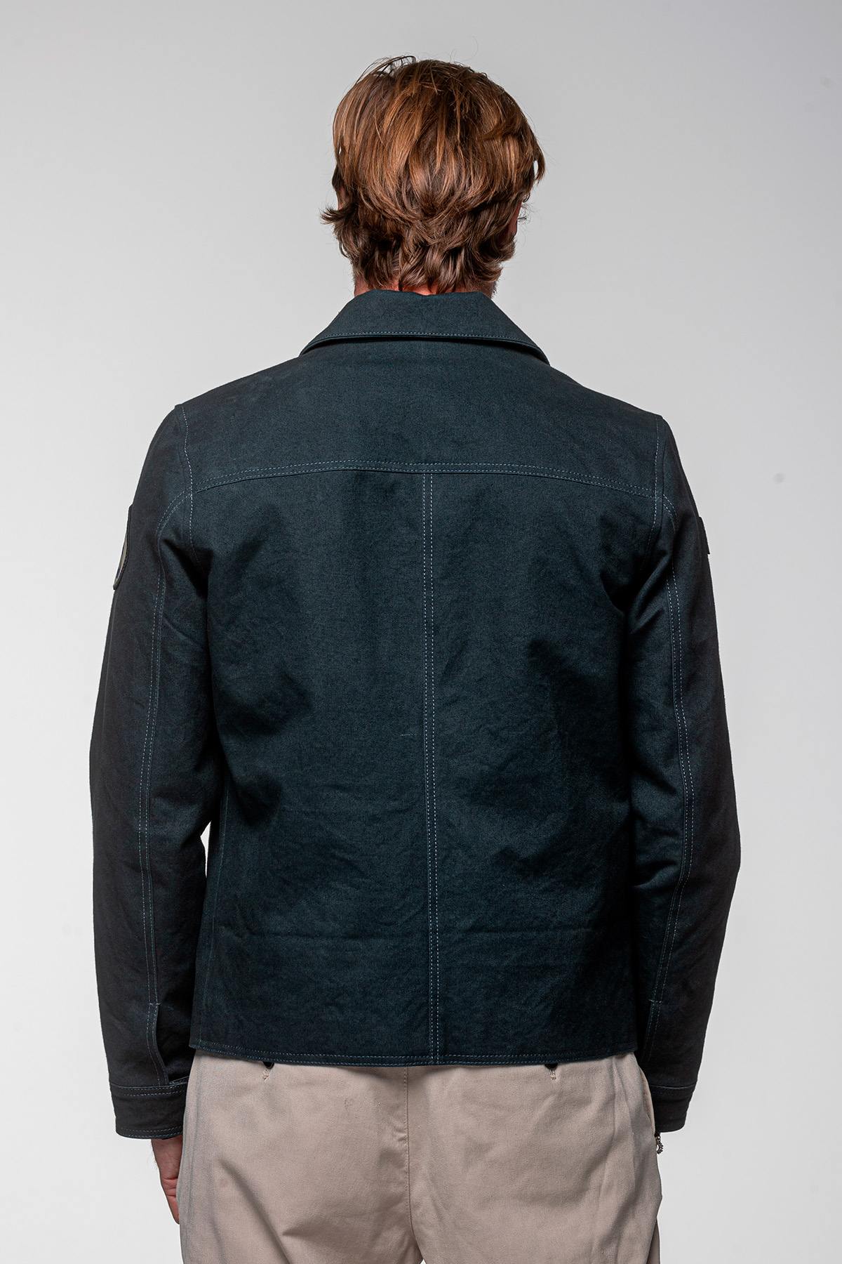 Chaqueta Hombre Carroll Shelby SNAKE NAVY — vista 4