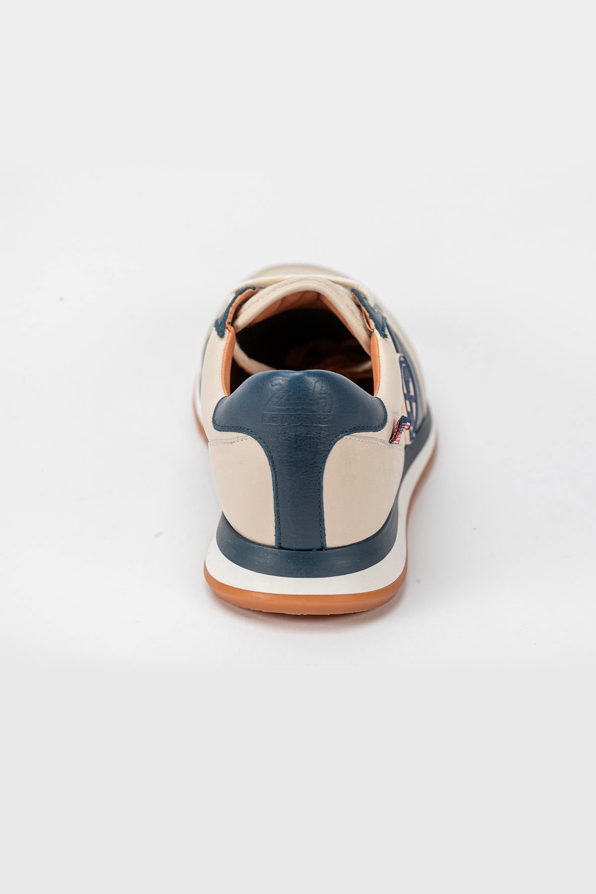 Scarpe Da Ginnastica In Pelle Uomo Carroll Shelby HALL ECRU — vista 5