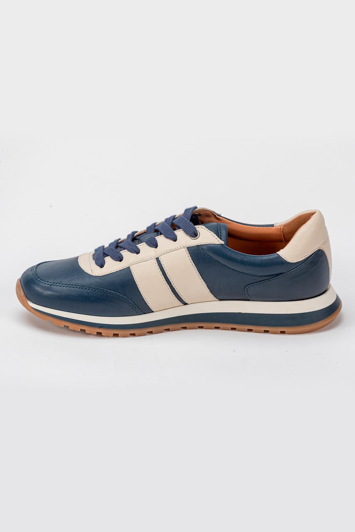 Herren Ledersneakers Carroll Shelby HALL NAVY — Ansicht 3
