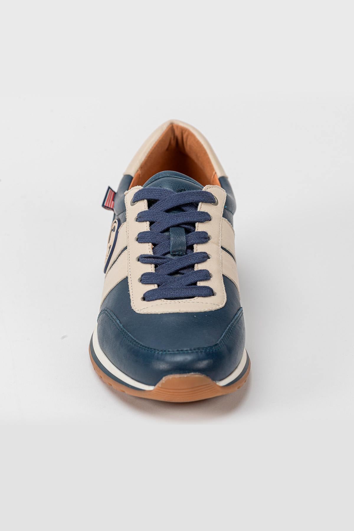 Herren Ledersneakers Carroll Shelby HALL NAVY — Ansicht 4