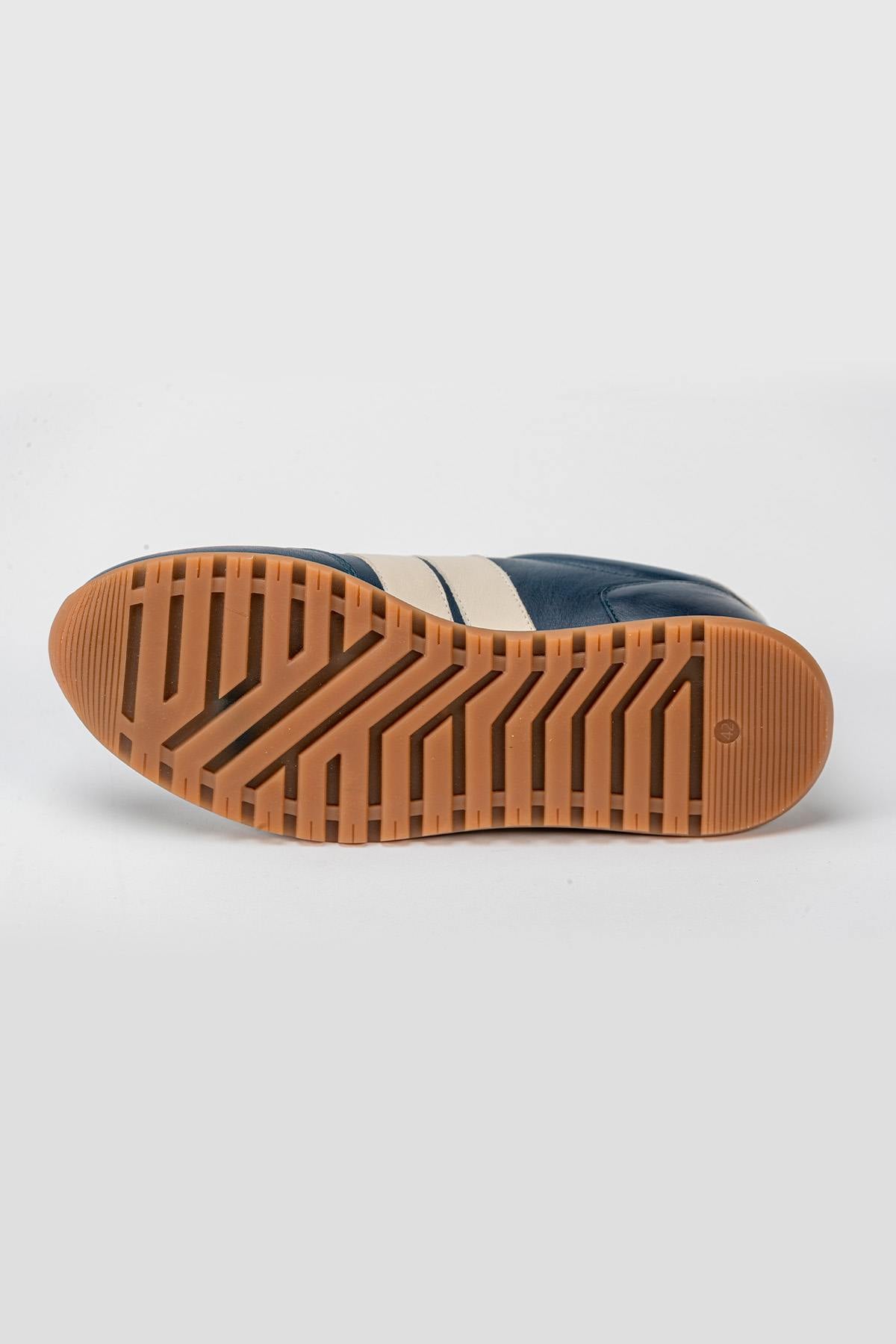 Herren Ledersneakers Carroll Shelby HALL NAVY — Ansicht 6