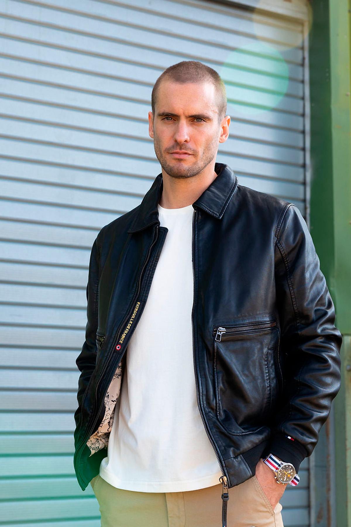 Herren Jacke Patrouille De France FIREFLY EARTH BLACK — Ansicht 1