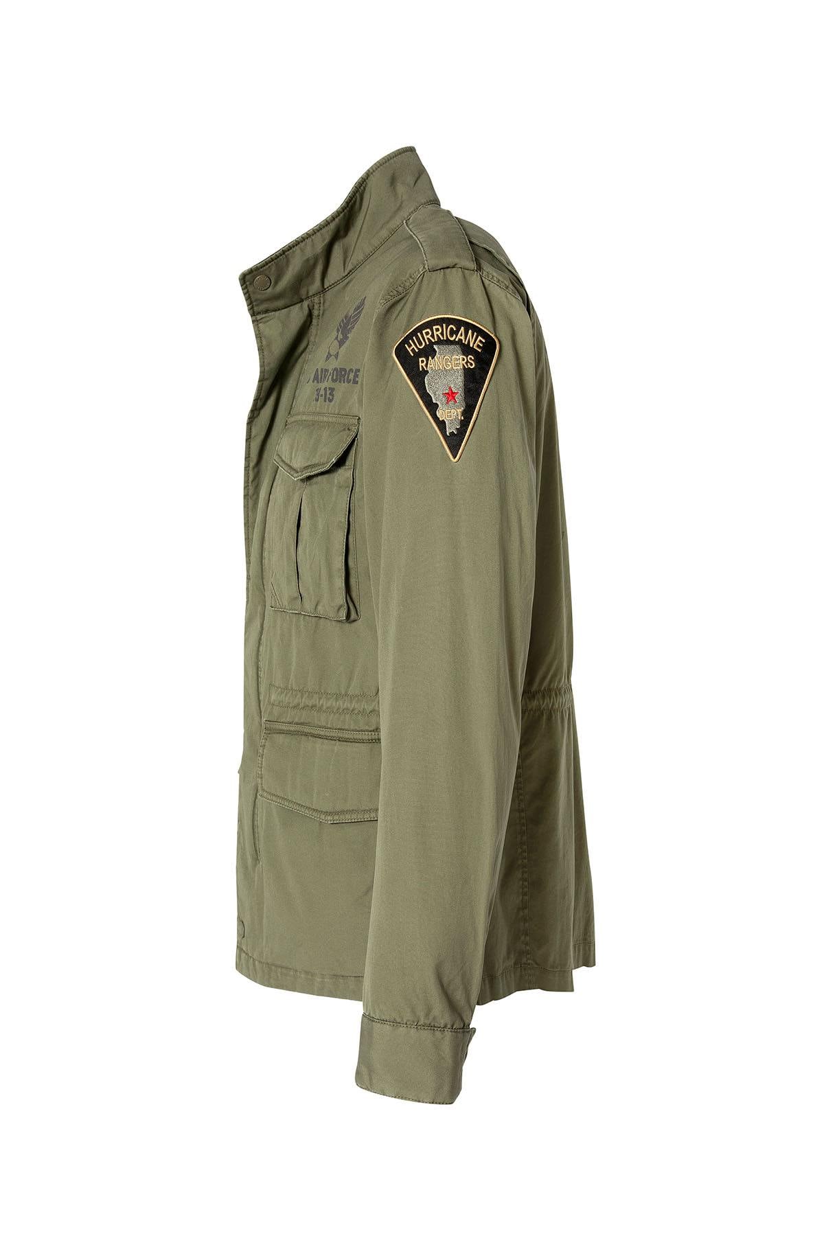 Herren Mantel Schott DARDEN KAKI — Ansicht 9