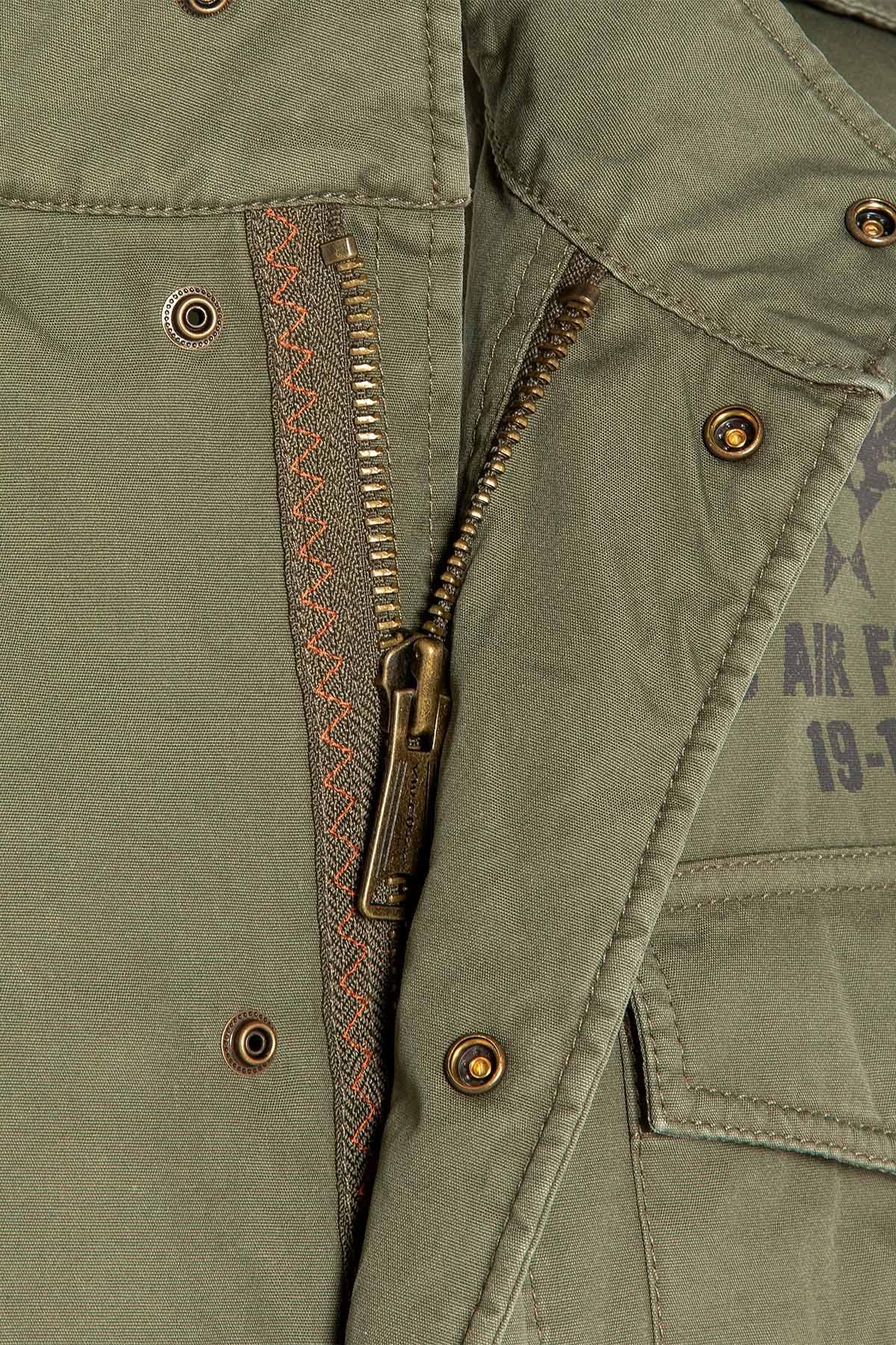 Herren Mantel Schott DARDEN KAKI — Ansicht 15