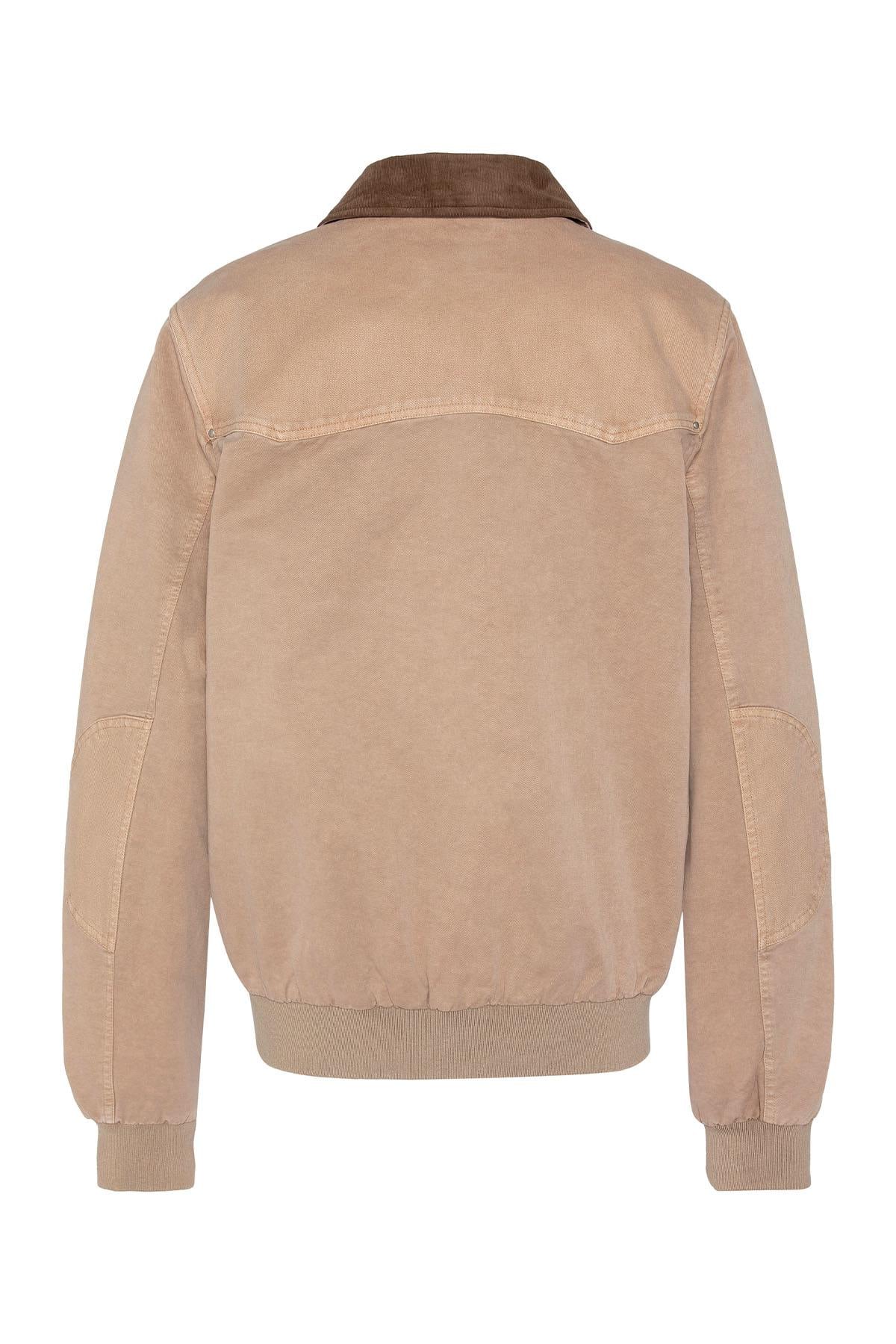 Herren Jacke Schott CHALK TAUPE — Ansicht 8
