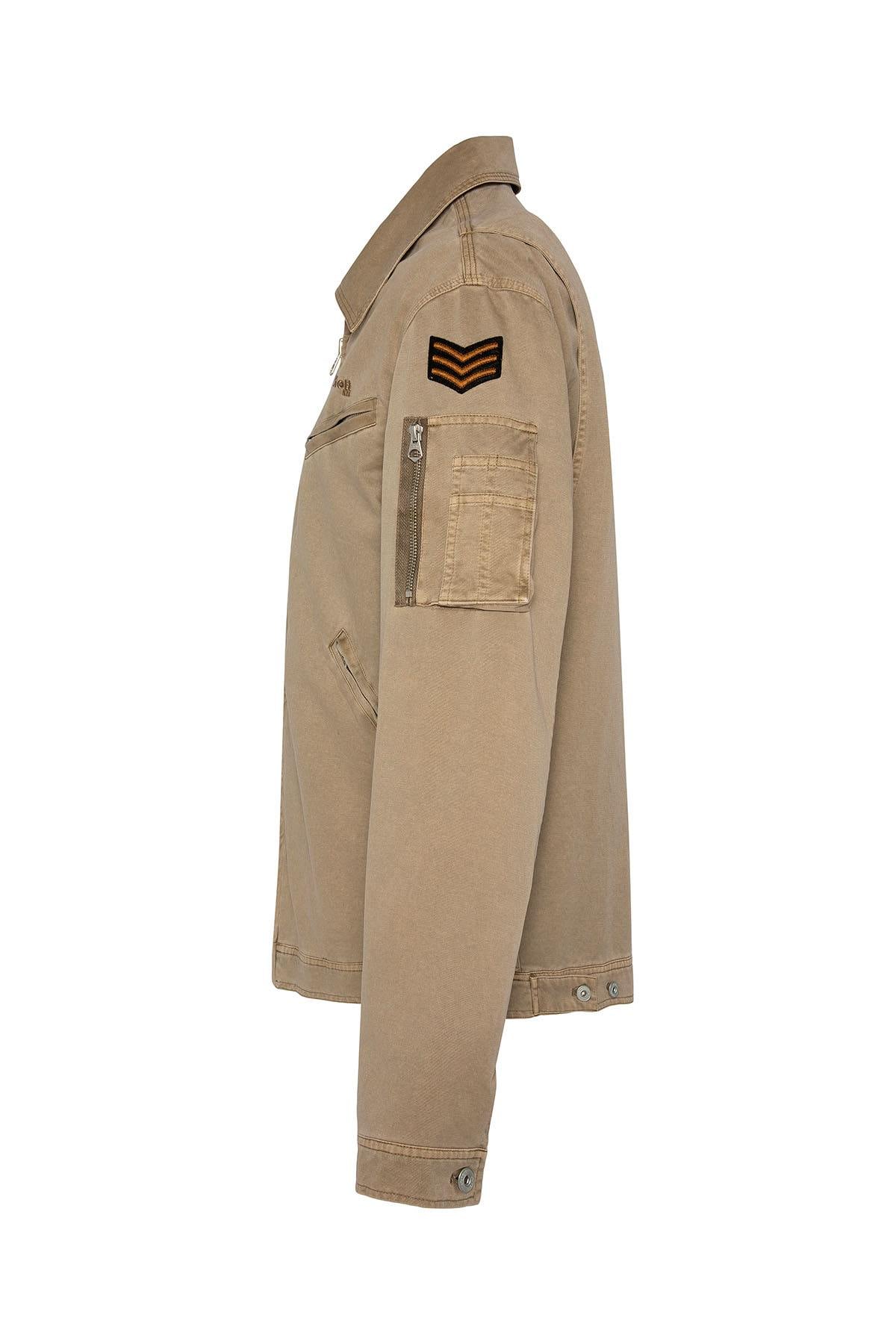 Herren Jacke Schott DALLIN TAUPE — Ansicht 11