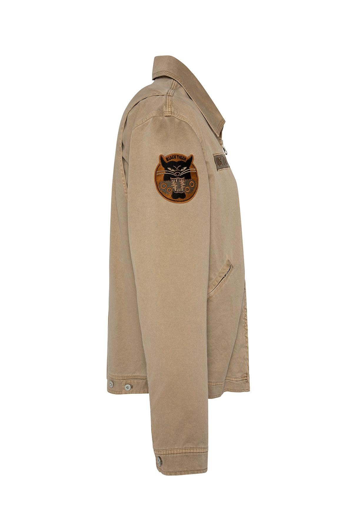 Herren Jacke Schott DALLIN TAUPE — Ansicht 10