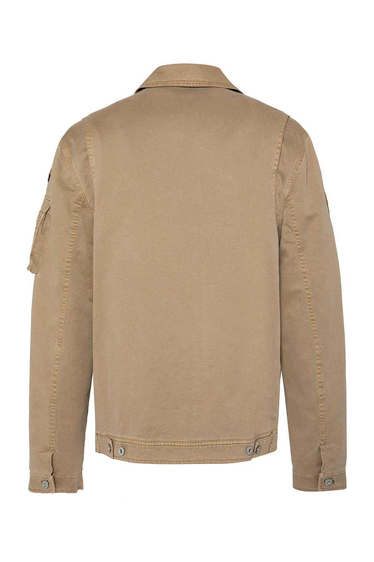 Herren Jacke Schott DALLIN TAUPE — Ansicht 8