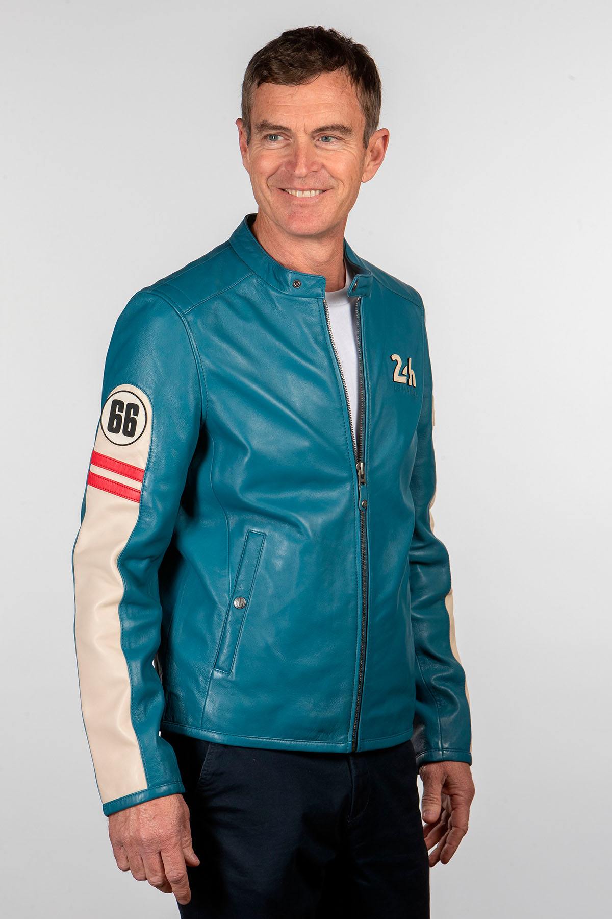 Herren Jacke Steve Mcqueen COLIN BLEU MALLARD — Ansicht 5