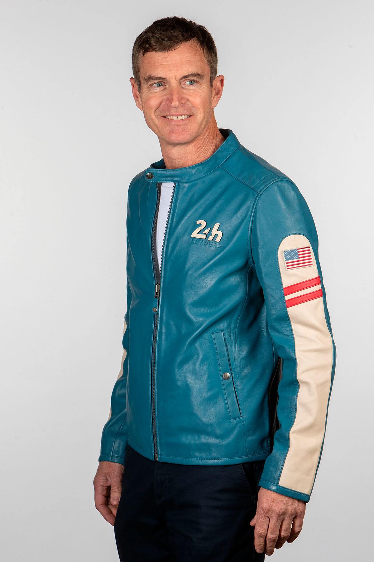 Herren Jacke Steve Mcqueen COLIN BLEU MALLARD — Ansicht 3