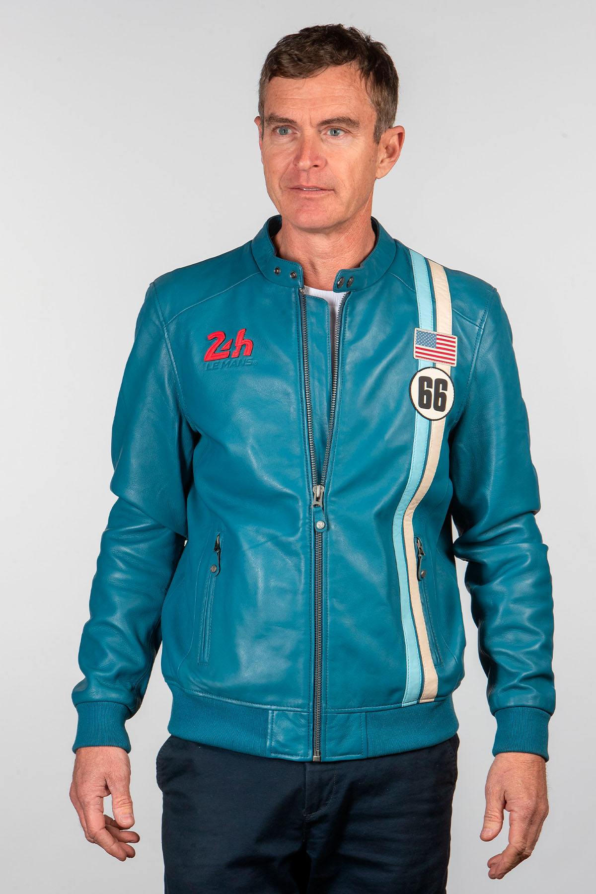 Herren Jacke 24h Le Mans RICHARD BLEU MALLARD — Ansicht 5