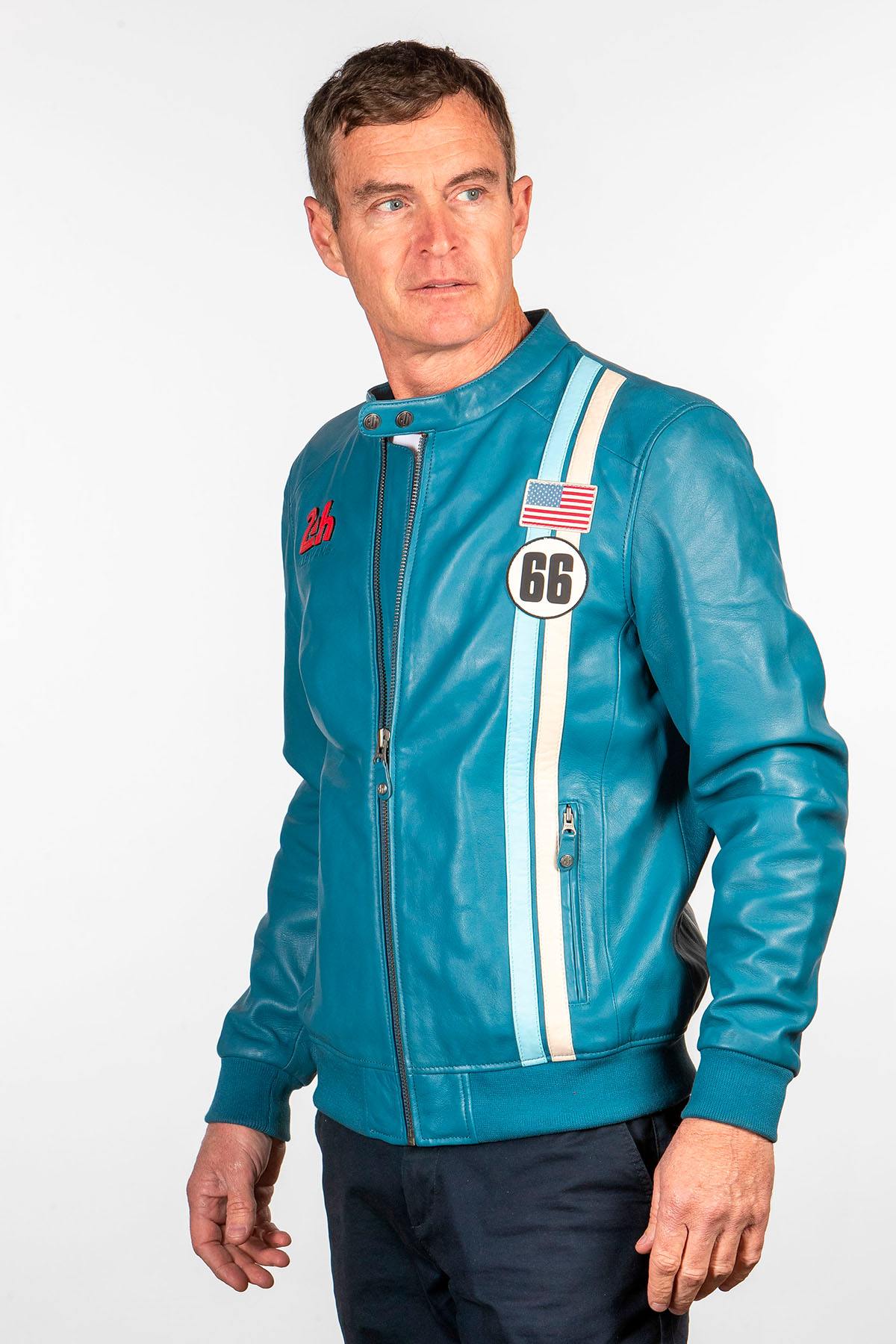 Herren Jacke 24h Le Mans RICHARD BLEU MALLARD — Ansicht 2