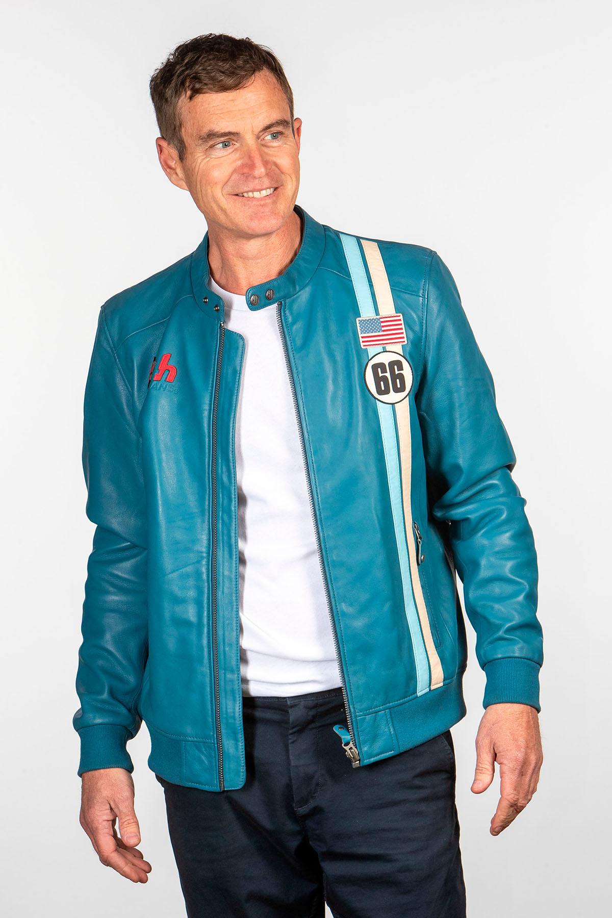 Herren Jacke 24h Le Mans RICHARD BLEU MALLARD — Ansicht 1