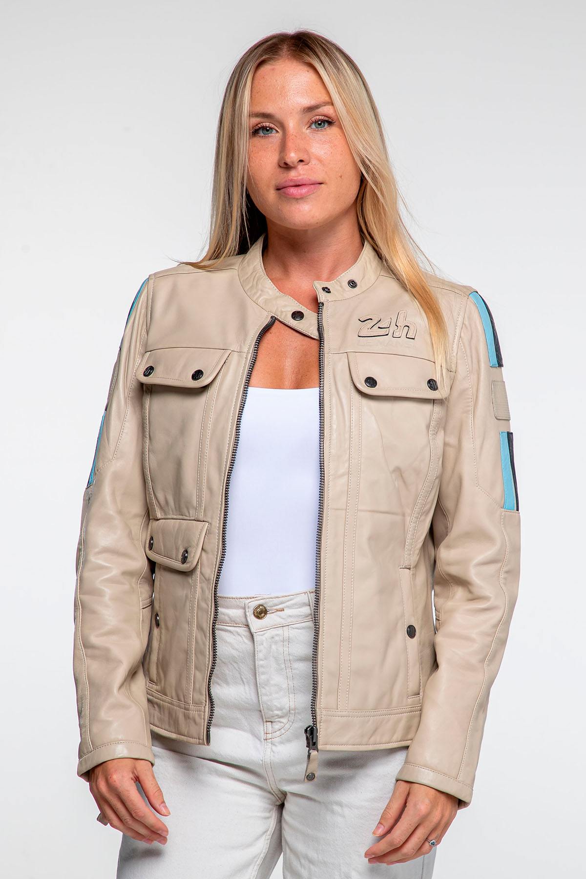Chaqueta Mujeres Steve Mcqueen HILL ECRU — vista 1