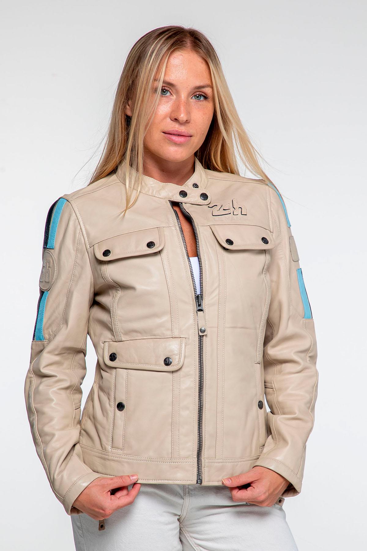 Chaqueta Mujeres Steve Mcqueen HILL ECRU — vista 3