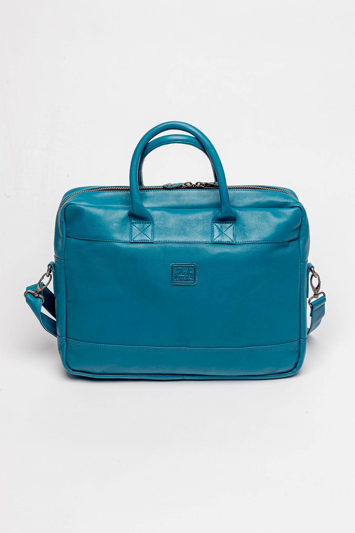 Herren Taschen 24h Le Mans BRUCE MESSENGER BLEU MALLARD — Ansicht 2