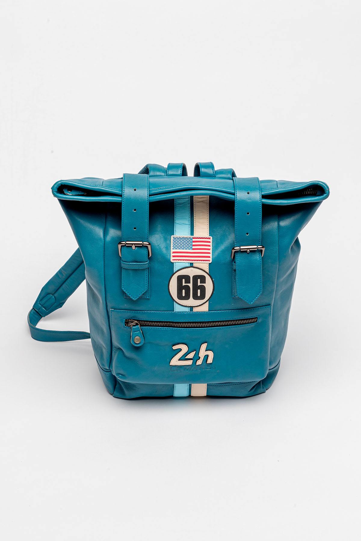 Herren Taschen 24h Le Mans RONNIE BACKPACK BLEU MALLARD — Ansicht 4