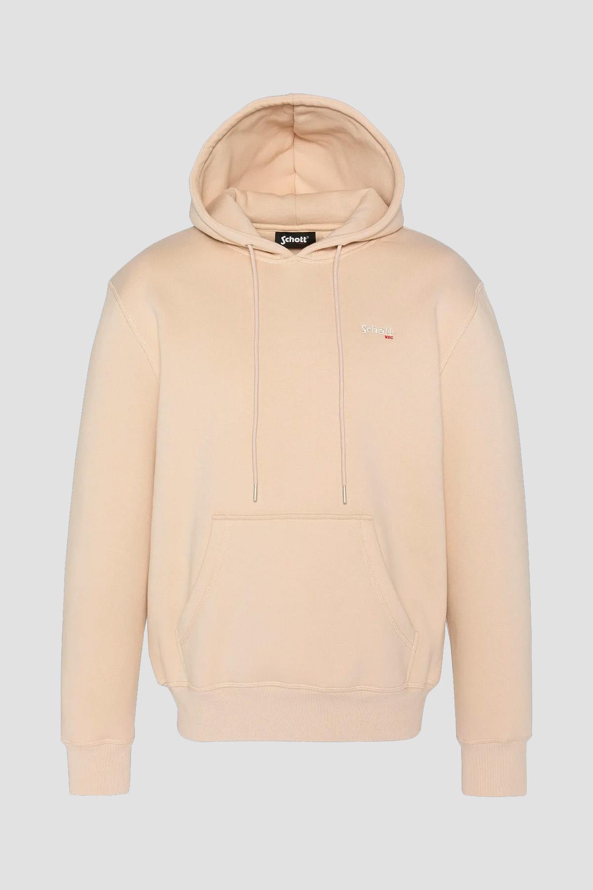 Pull/sweatshirt Homme Schott SWCASUAL2 LT.BEIGE — vue 1