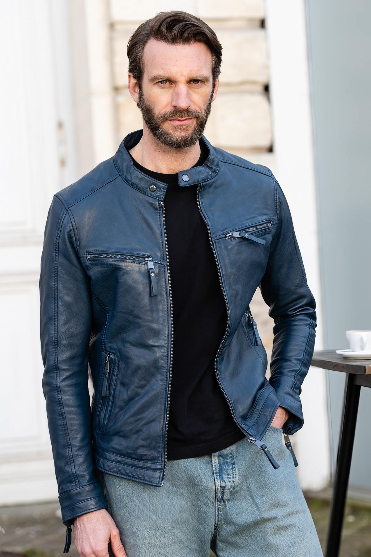 Herren Jacke Cityzen KANSAS BLUE — Ansicht 6