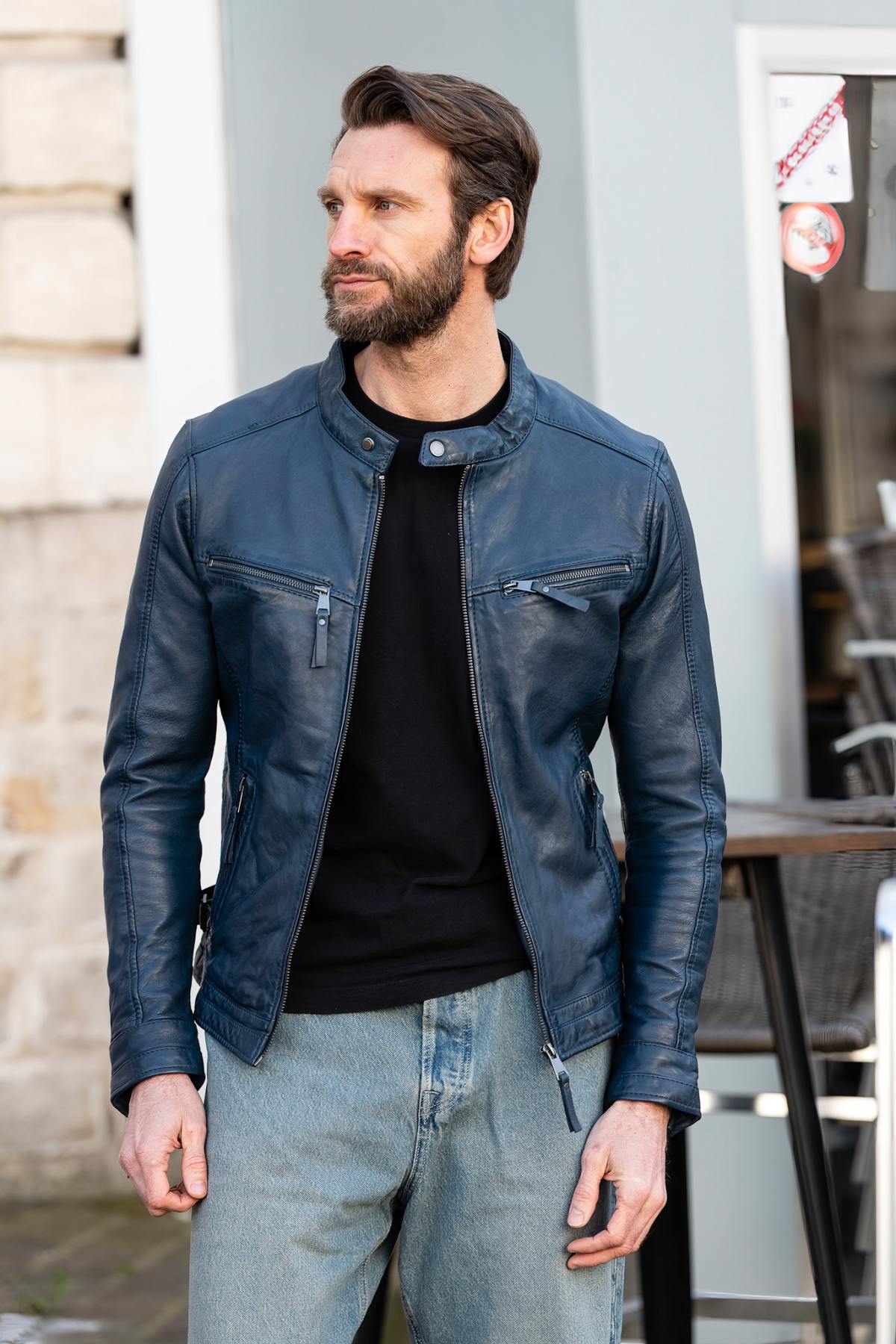 Herren Jacke Cityzen KANSAS BLUE — Ansicht 2