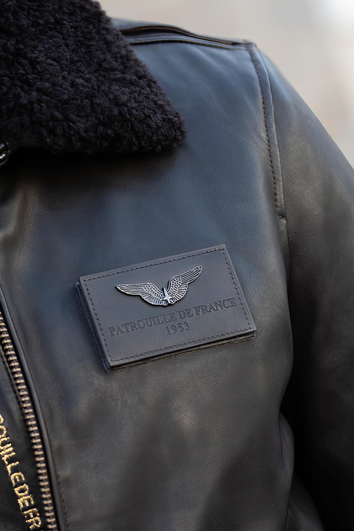 Blouson Homme Patrouille De France A-2 ELITE BROWN — vue 8