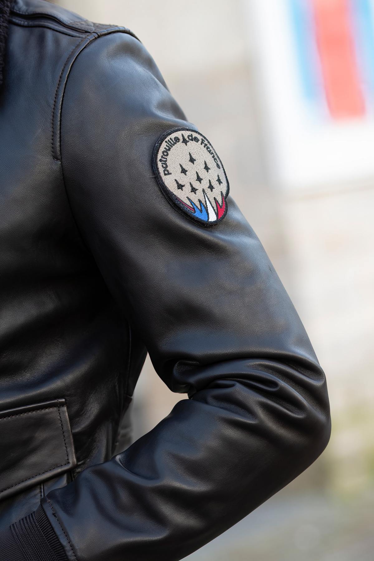 Blouson Homme Patrouille De France A-2 ELITE BROWN — vue 6