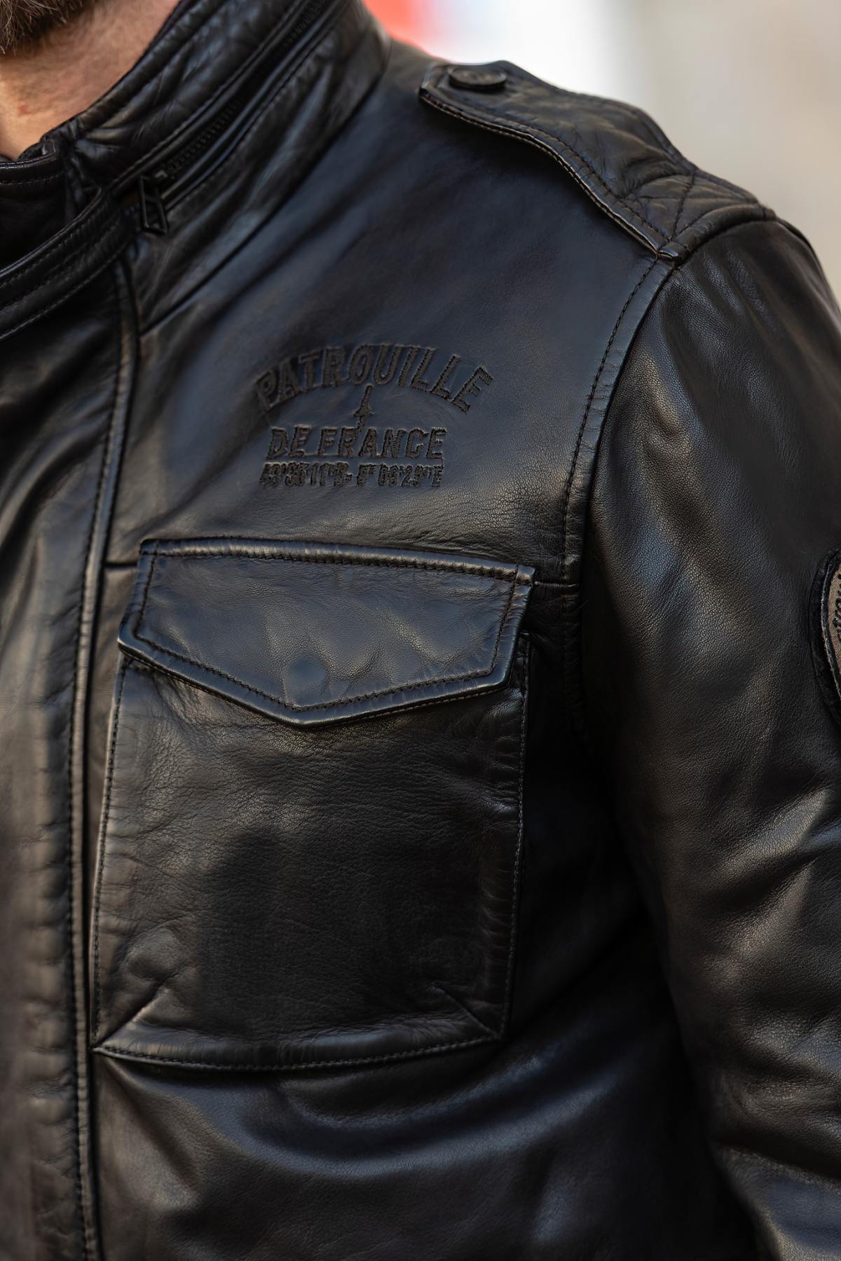 Veste Homme Patrouille De France SERGENT DITY BROWN — vue 6