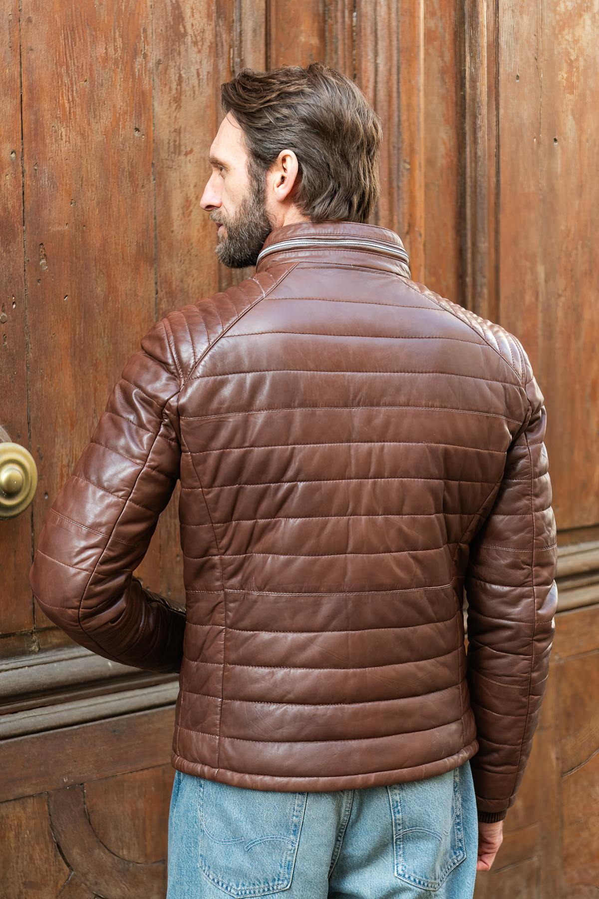 Herren Jacke Daytona CAPRONI SHEEP ELEGANT BISON — Ansicht 4