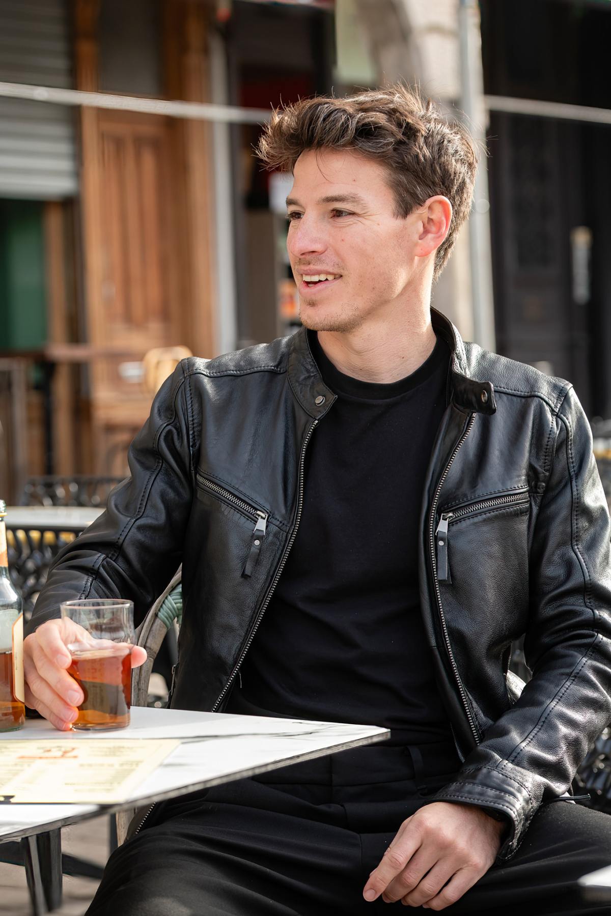 Chaqueta Hombre Cityzen KANSAS HOOD BLACK — vista 7