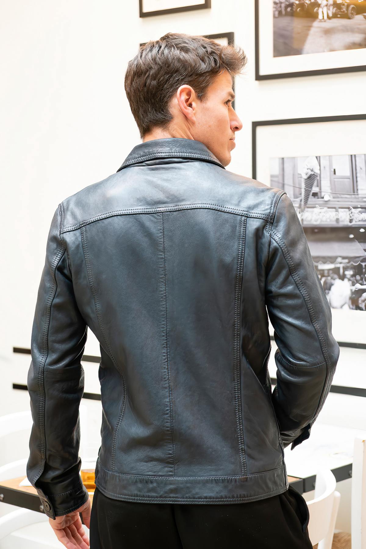 Herren Jacke Cityzen TENNESSE NAVY — Ansicht 6