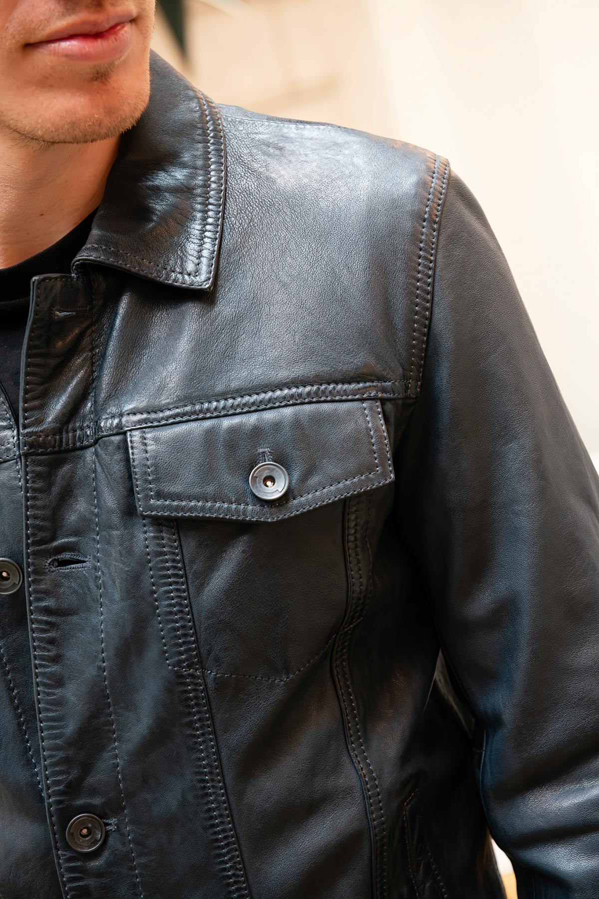 Herren Jacke Cityzen TENNESSE NAVY — Ansicht 4