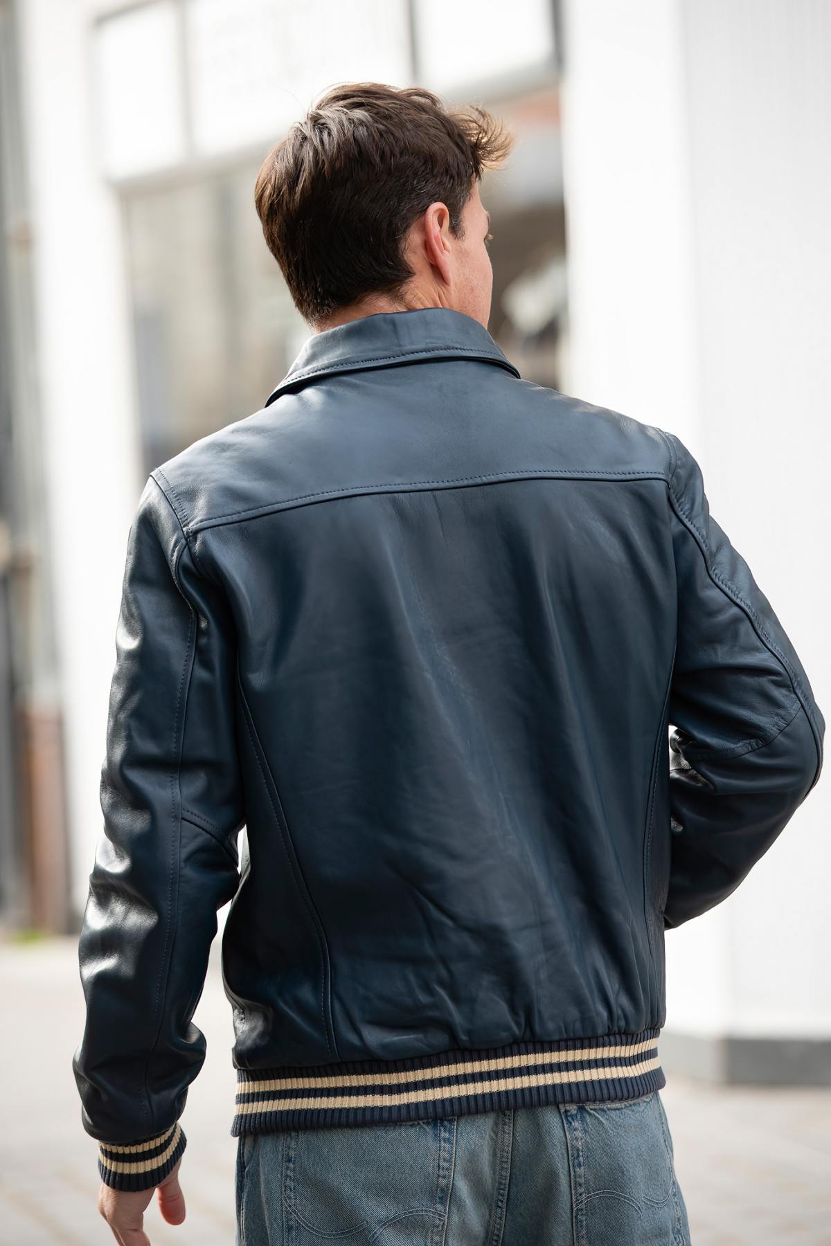 Chaqueta Hombre Redskins BRUCE LEGEND NAVY — vista 4