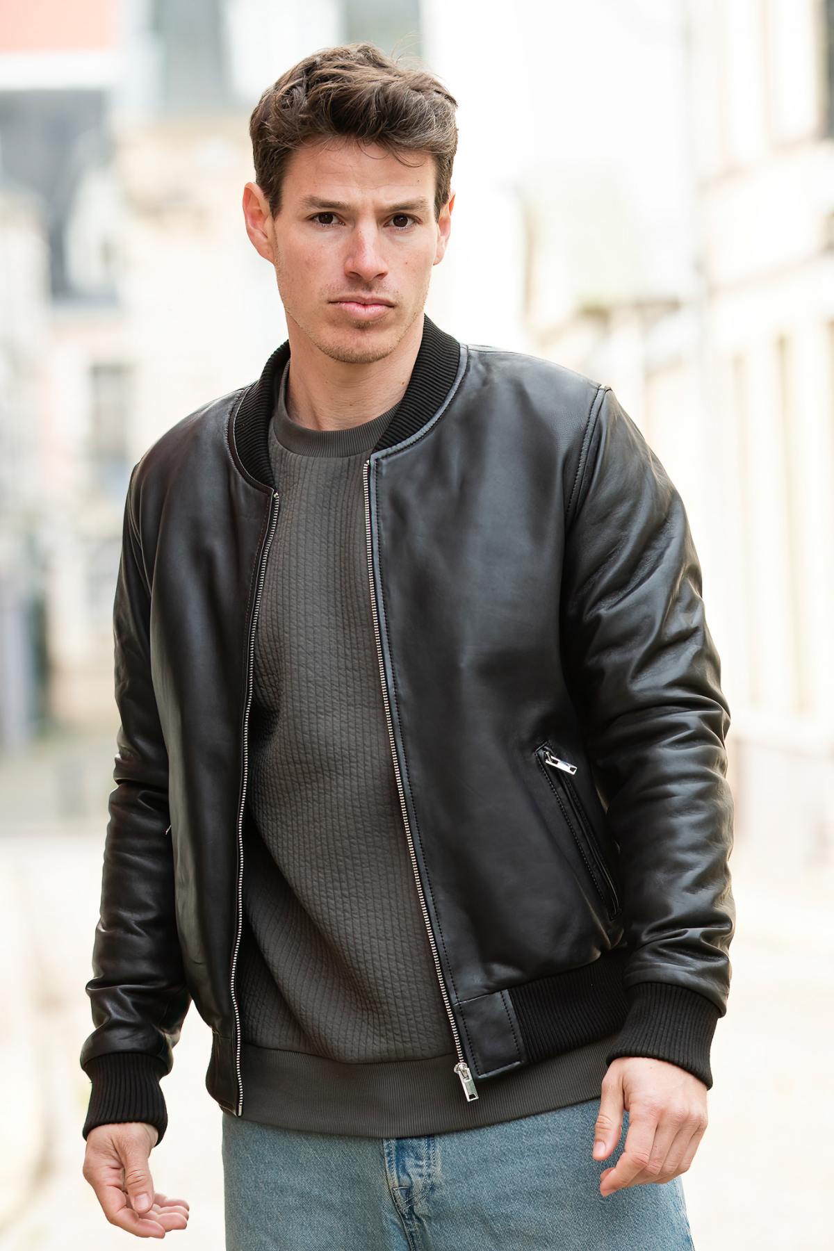 Giacche Uomo Serge Pariente BONBON BLACK — vista 6