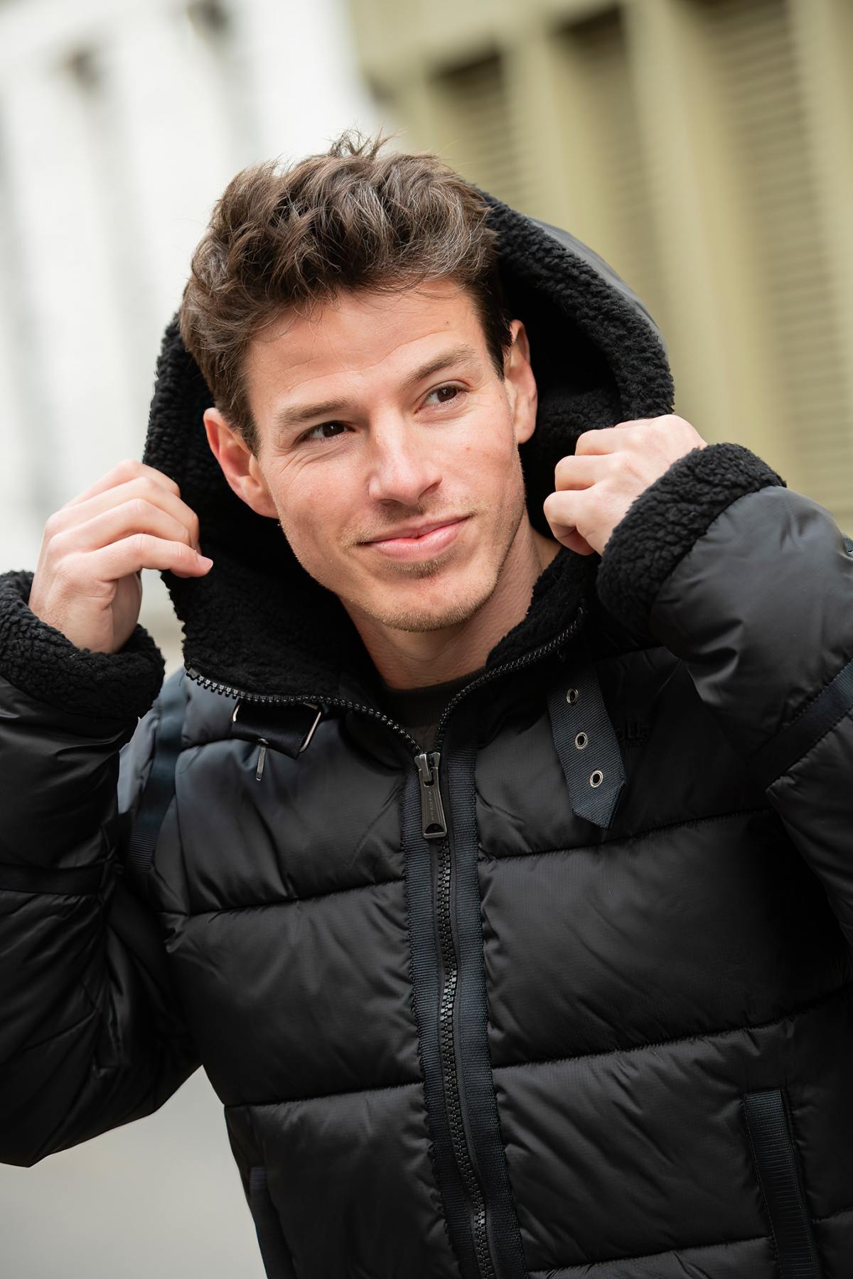 Blouson Homme Schott IDAK2 BLACK — vue 3