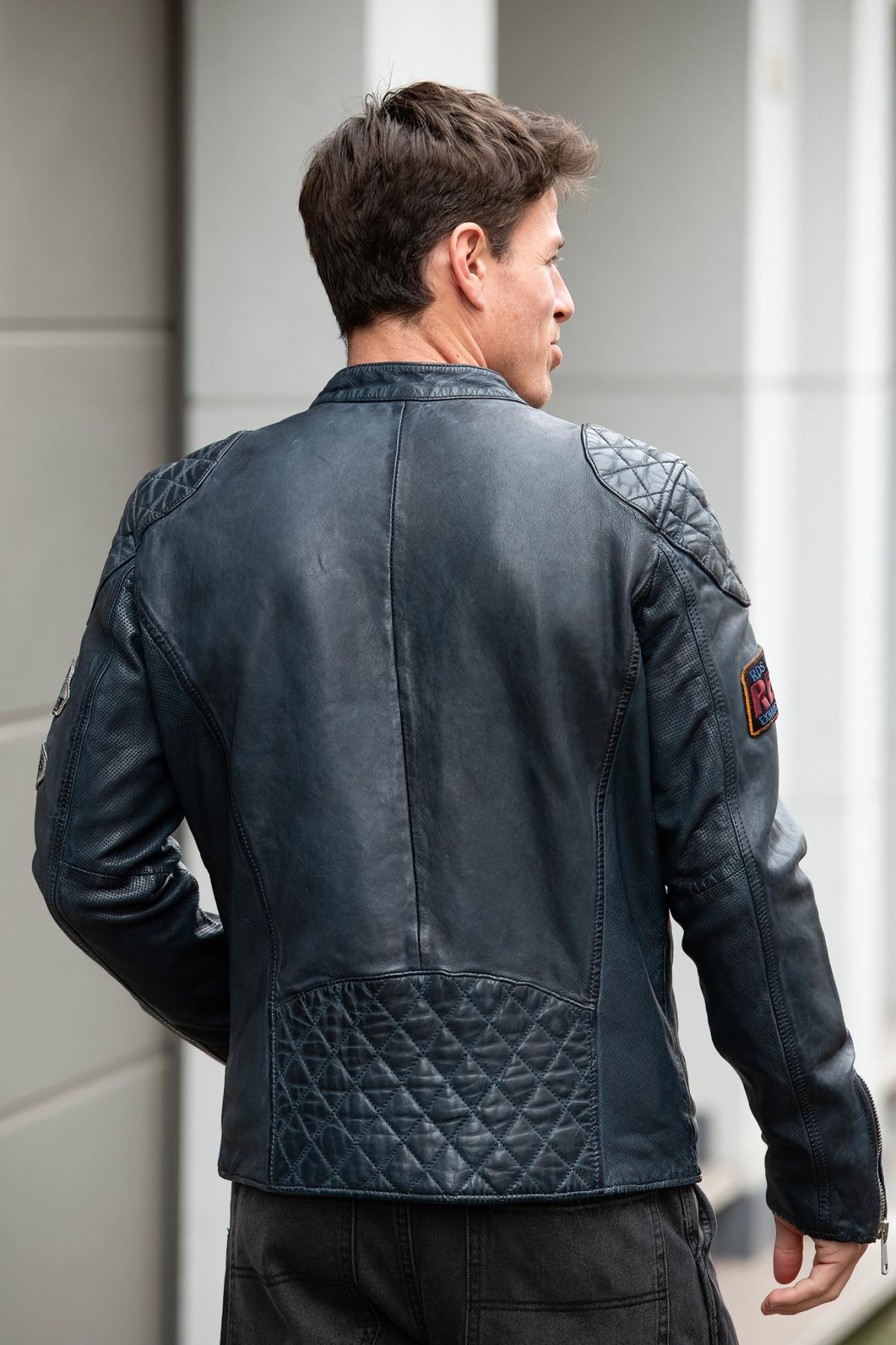 Chaqueta Hombre Redskins NITRO BARCELONA OCEAN BLUE — vista 5