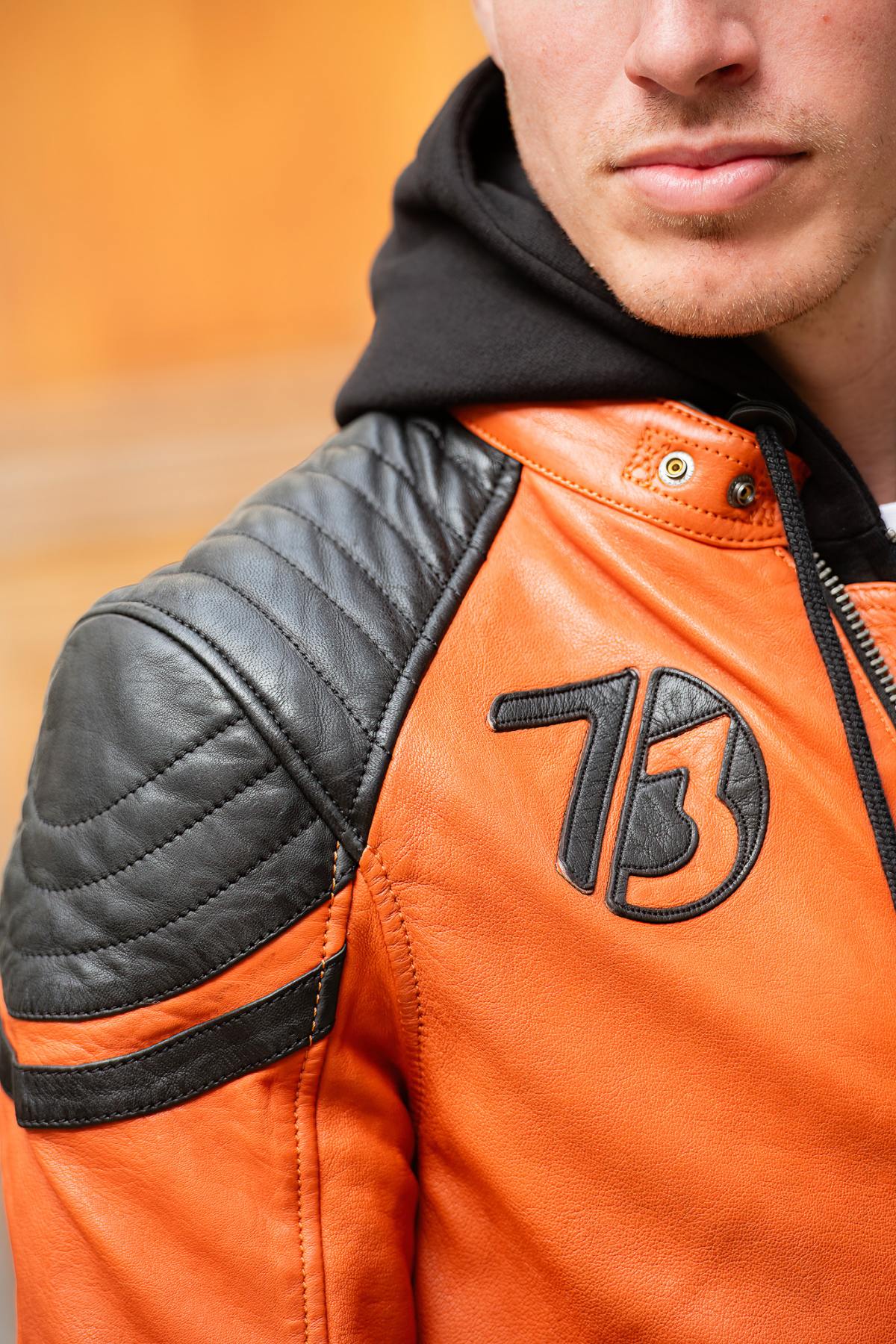 Chaqueta Hombre Daytona DODDS HOOD LAMB VITA BURNT ORANGE — vista 2