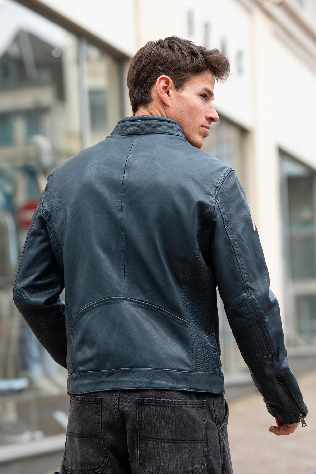 Giacche Uomo Redskins BRAD CALISTA OCEAN BLUE — vista 5