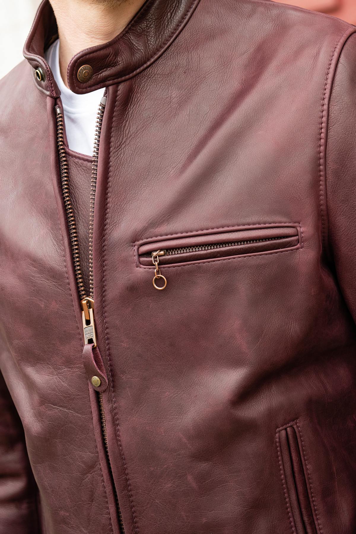 Herren Jacke Schott 530 WINE — Ansicht 3