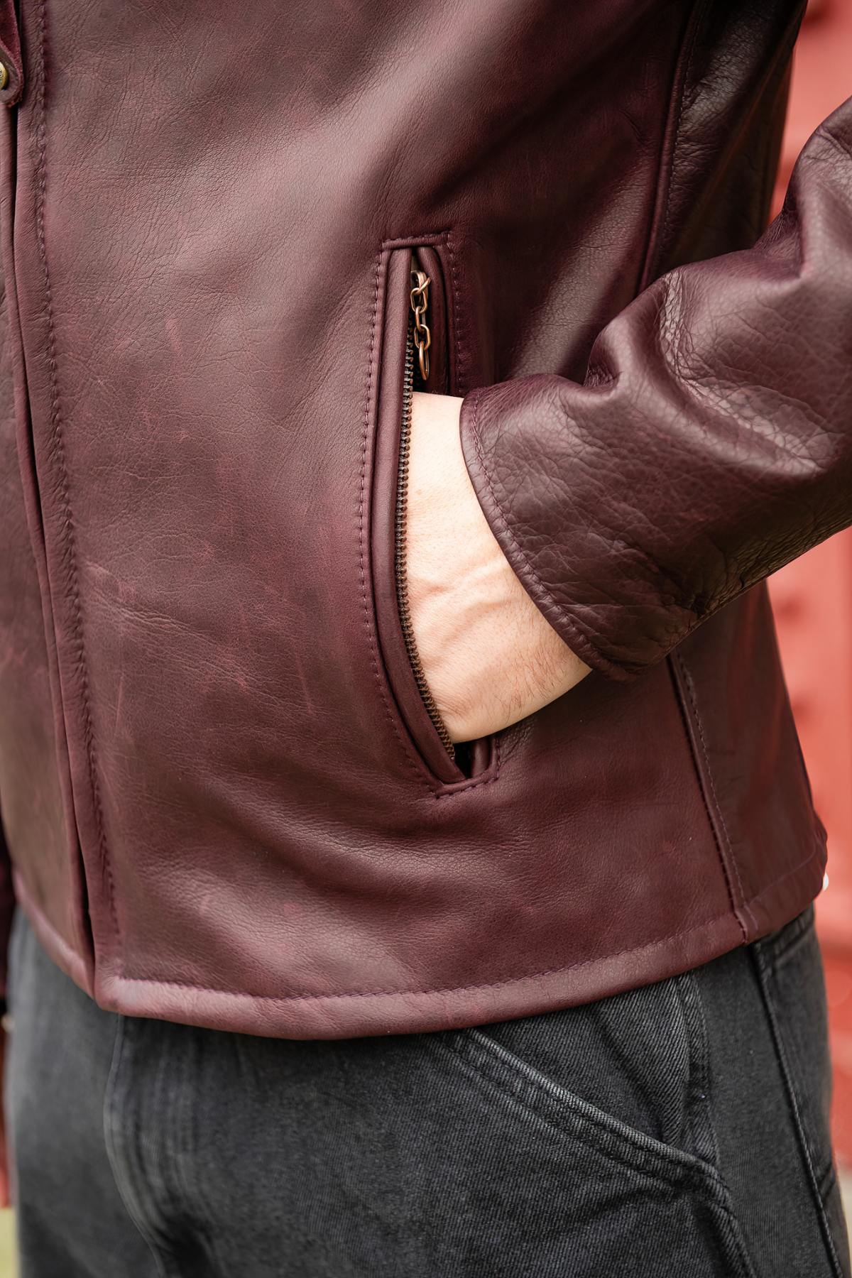 Herren Jacke Schott 530 WINE — Ansicht 8