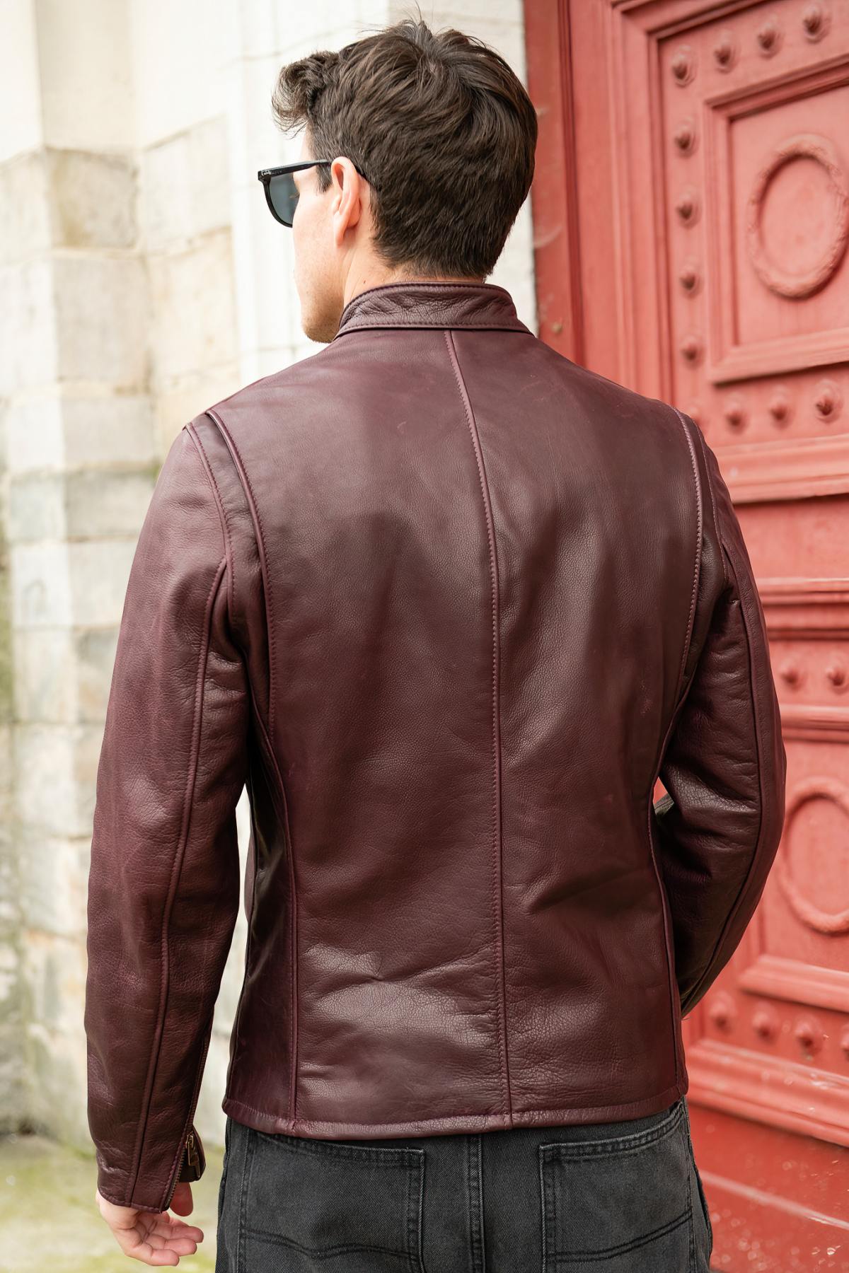 Herren Jacke Schott 530 WINE — Ansicht 4