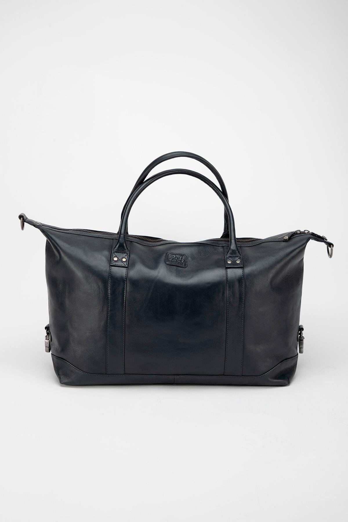 Sacs Homme Steve Mcqueen SEATTLE BAG 48H NAVY — vue 2