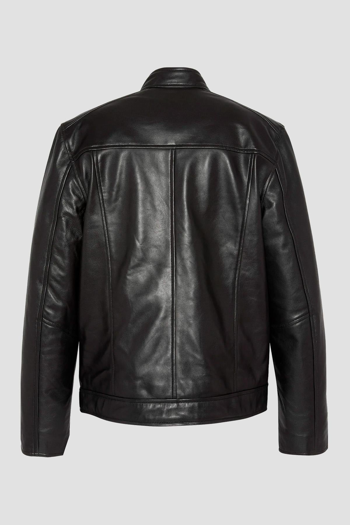 Herren Jacke Schott LCMEMPHIS25 BLACK — Ansicht 4