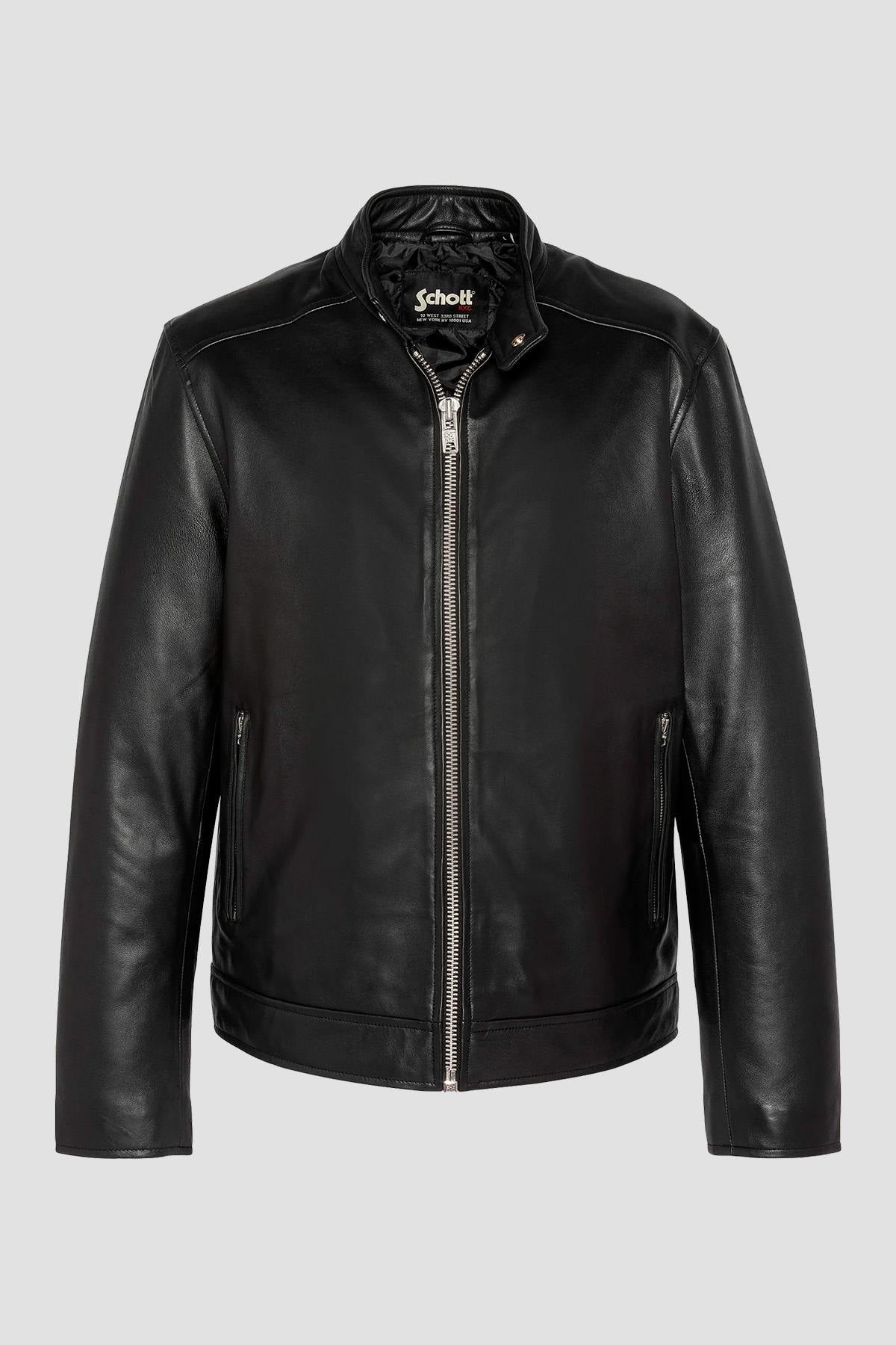 Herren Jacke Schott LCMEMPHIS25 BLACK — Ansicht 6