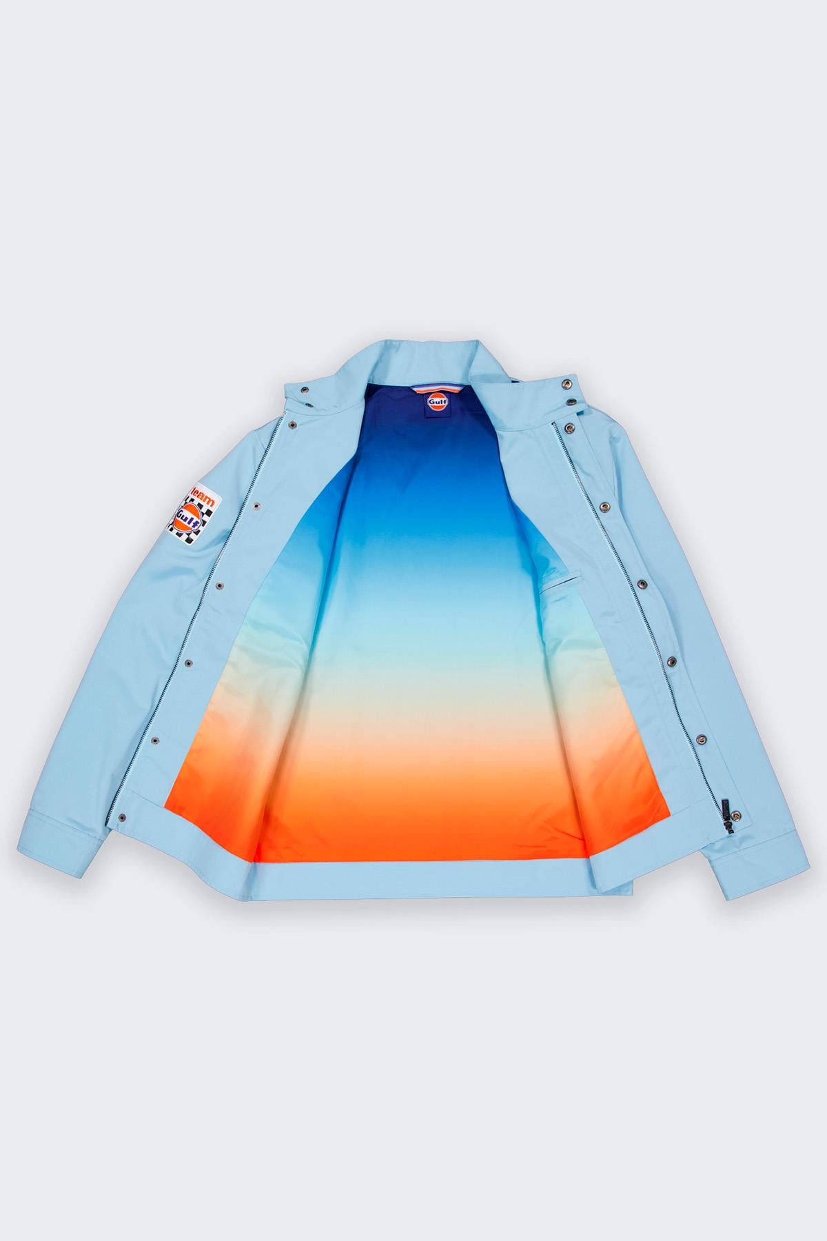 Giacche Uomo Gulf JAM03-125 LIGHT BLUE — vista 4